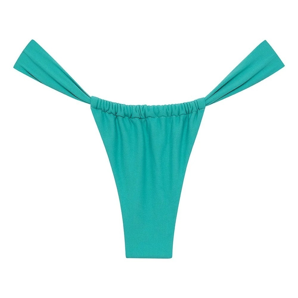 NWT Montce Swim Teal Sandra Bikini Bottom size M